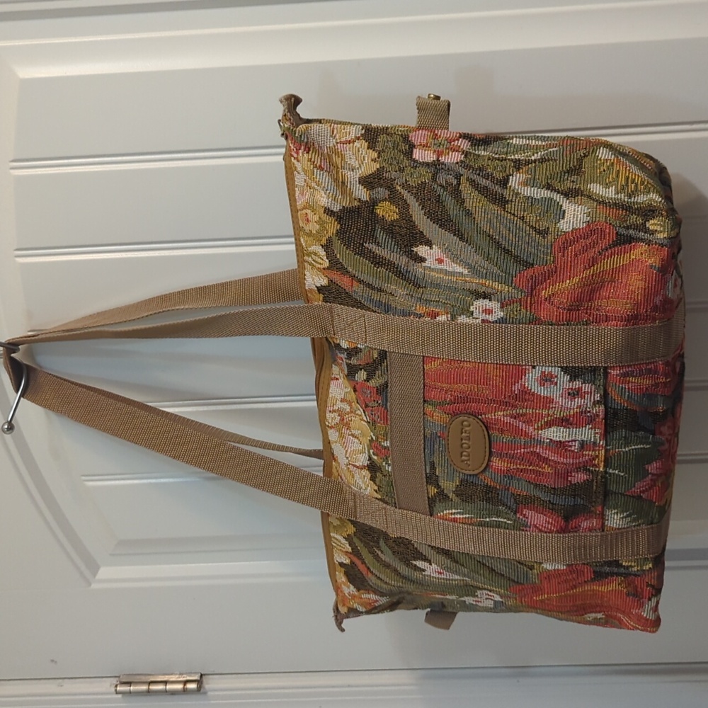Vintage Adolfo Travel Bag - Picture 3 of 5
